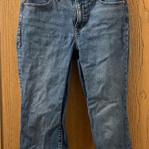 Madewell Kick Out Crop Jeans